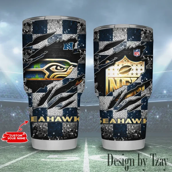 Seattle Seahawks NFL Tumbler 30Oz Travel Mug Gift For Fans 20225 BGTUM816
