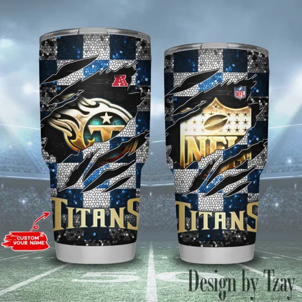 Tennessee Titans NFL Tumbler 30Oz Travel Mug Gift For Fans 20225 BGTUM818