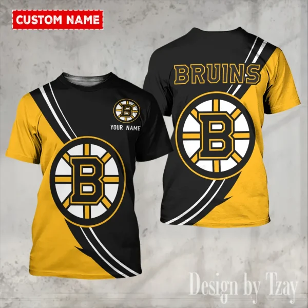 Boston Bruins NHL Summer Fashion Casual T-Shirt Gift For Sport Fans AZTS1165