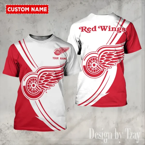 Detroit Red Wings NHL Summer Fashion Casual T-Shirt Gift For Sport Fans AZTS1172