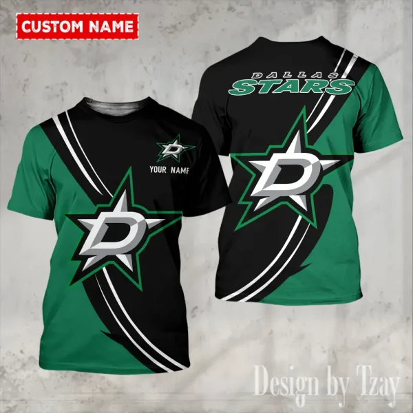 Dallas Stars NHL Summer Fashion Casual T-Shirt Gift For Sport Fans AZTS1173