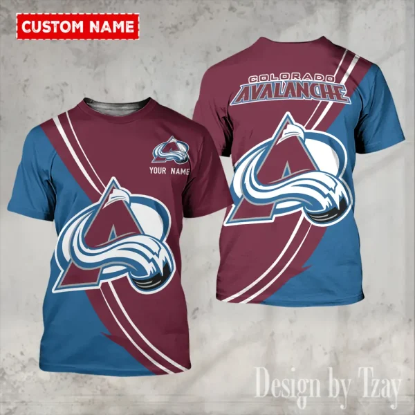 Colorado Avalanche NHL Summer Fashion Casual T-Shirt Gift For Sport Fans AZTS1175