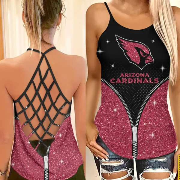 Arizona Cardinals Summer Women Backless Tops Trending 2025 BGCCTANK178