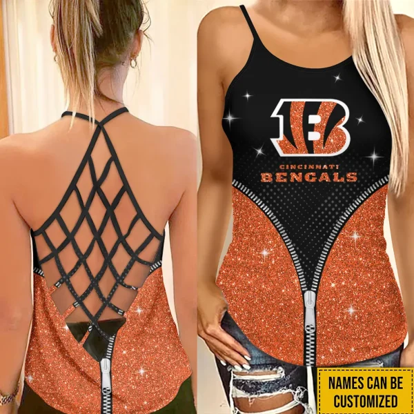 Cincinnati Bengals Summer Women Backless Tops Trending 2025 BGCCTANK184