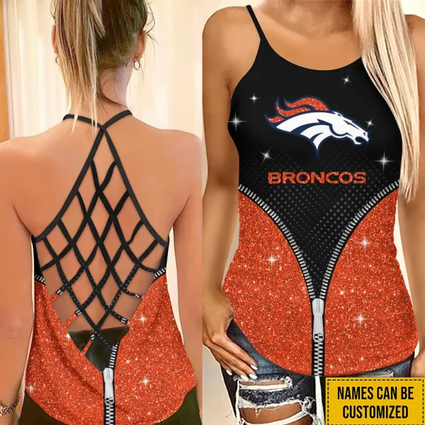 Denver Broncos Summer Women Backless Tops Trending 2025 BGCCTANK187