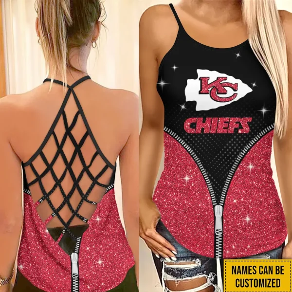 Kansas City Chiefs Summer Women Backless Tops Trending 2025 BGCCTANK190