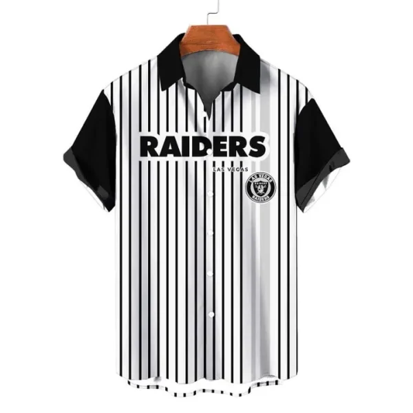 Las Vegas Raiders | Classic Retro Mascot Line Hawaiian Shirt