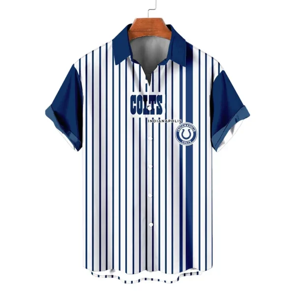Indianapolis Colts | Classic Retro Mascot Line Hawaiian Shirt