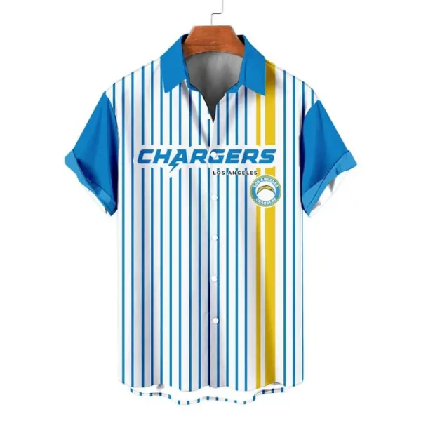 Los Angeles Chargers | Classic Retro Mascot Line Hawaiian Shirt