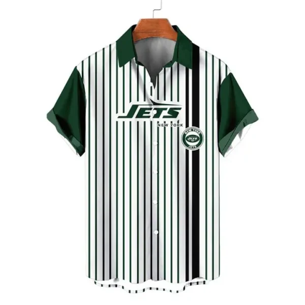 New York Jets | Classic Retro Mascot Line Hawaiian Shirt
