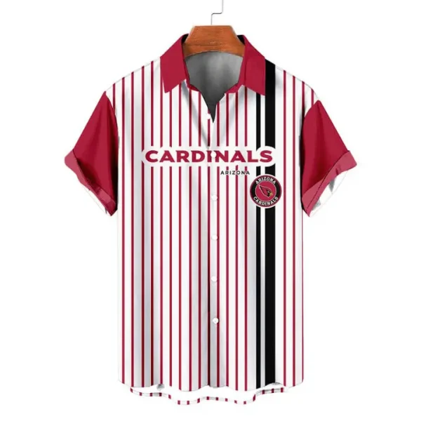 Arizona Cardinals | Classic Retro Mascot Line Hawaiian Shirt