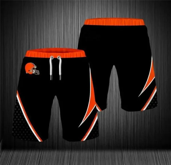 Cleveland Browns Summer Beach Shorts