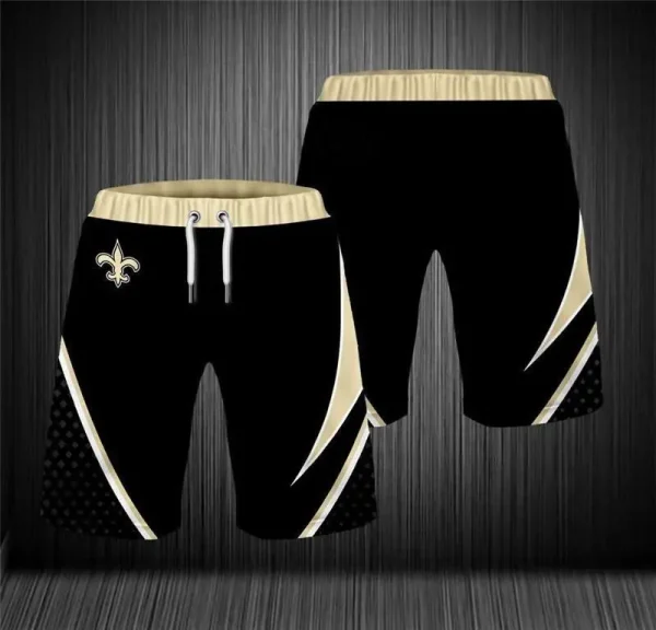 New Orleans Saints Summer Beach Shorts