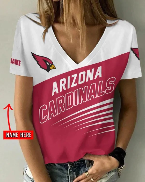 Arizona Cardinals Summer New Women's Short Sleeve T-shirt 3D Trending 2025 AGCWTS856
