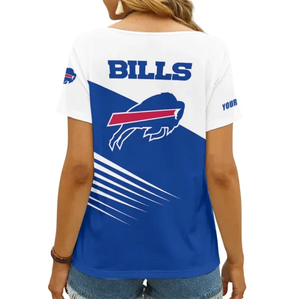 Buffalo Bills Summer New Women's Short Sleeve T-shirt 3D Trending 2025 AGCWTS859 - Image 2