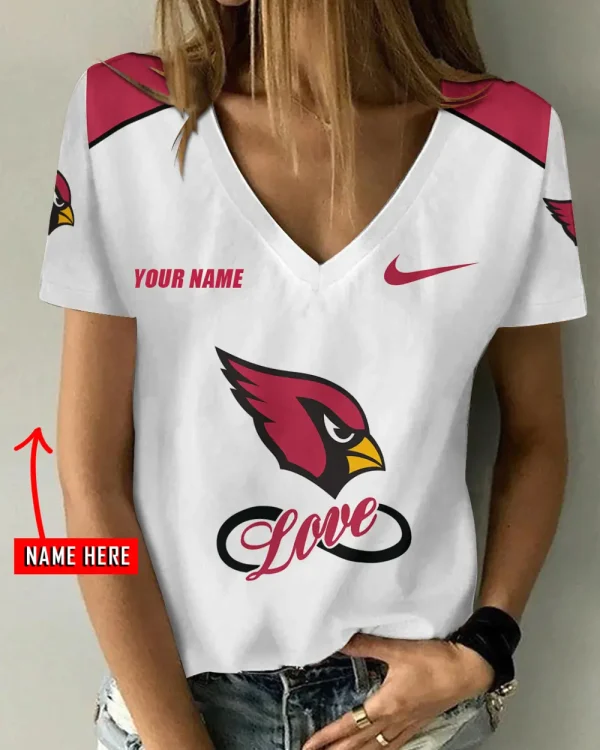 Arizona Cardinals Summer New Women's Short Sleeve T-shirt 3D Trending 2025 AGCWTS887