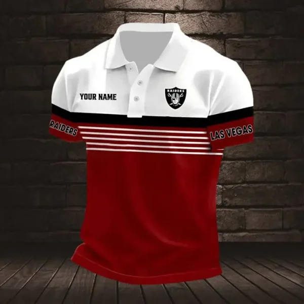Las Vegas Raiders Polo Sportswear Shirt - Image 4