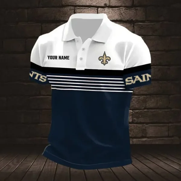 New Orleans Saints Polo Sportswear Shirt - Image 3