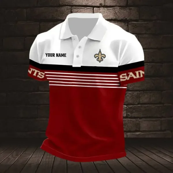 New Orleans Saints Polo Sportswear Shirt - Image 4
