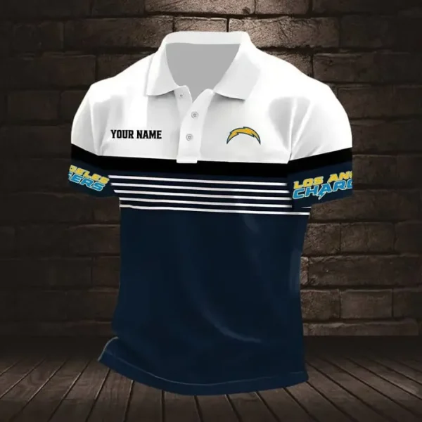 Los Angeles Chargers Polo Sportswear Shirt - Image 4
