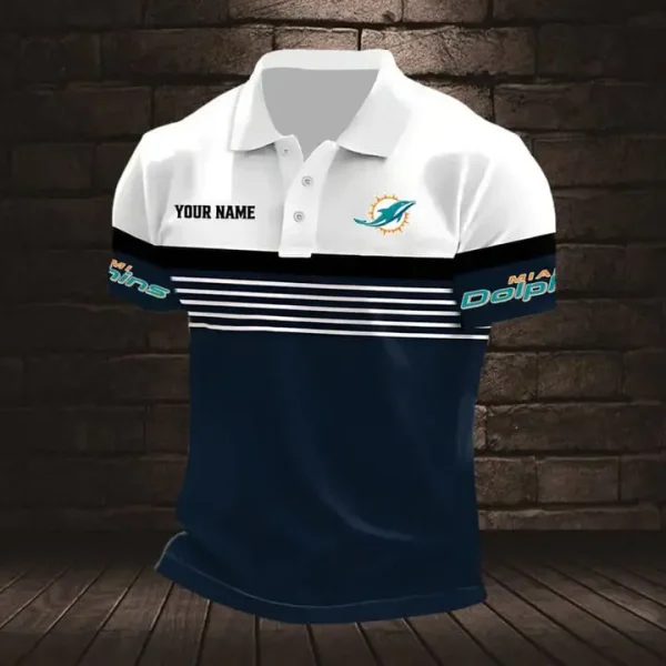 Miami Dolphins Polo Sportswear Shirt - Image 3