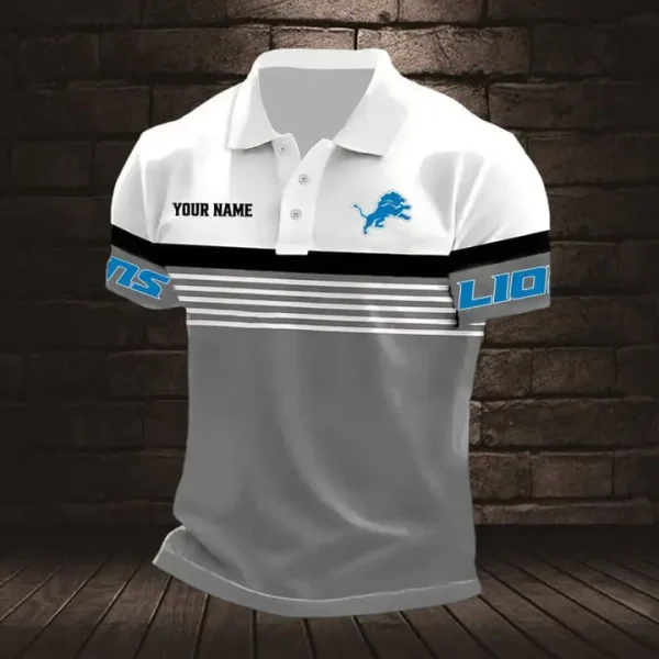 Detroit Lions Polo Sportswear Shirt - Image 3