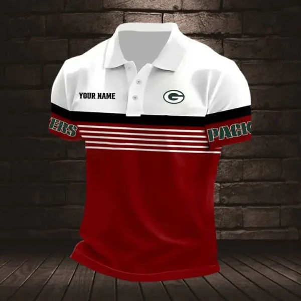 Green Bay Packers Polo Sportswear Shirt - Image 4