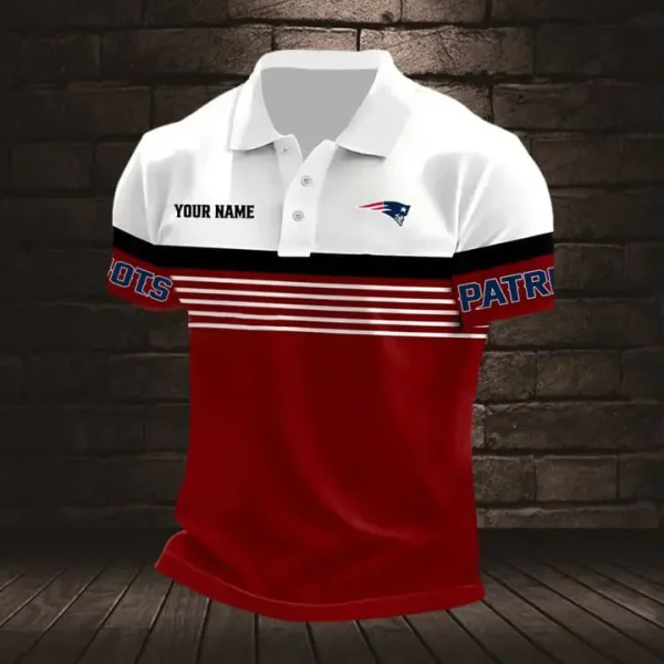 New England Patriots Polo Sportswear Shirt - Image 4