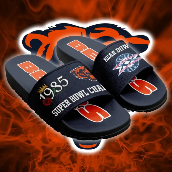 Chicago Bears Slide Sandals