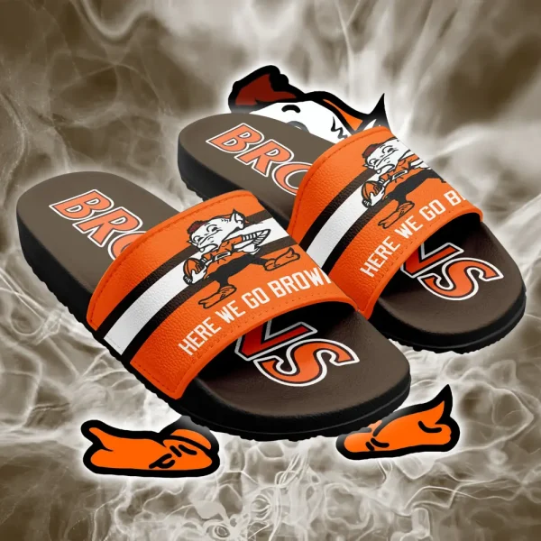 Cleveland Browns Slide Sandals