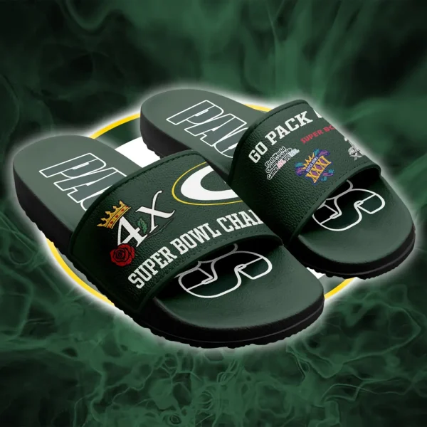 Green Bay Packers Slide Sandals