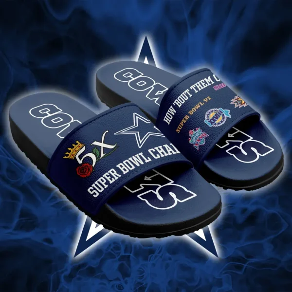 Dallas Cowboys Slide Sandals
