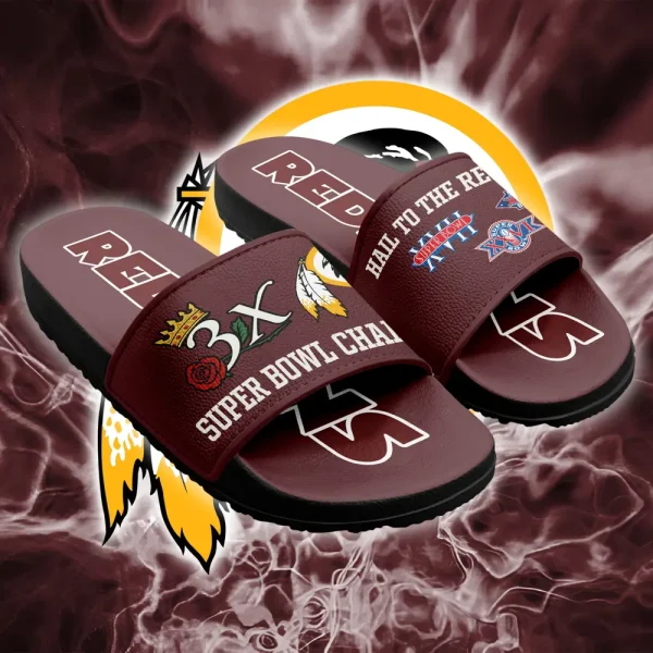 Washington Redskins Slide Sandals