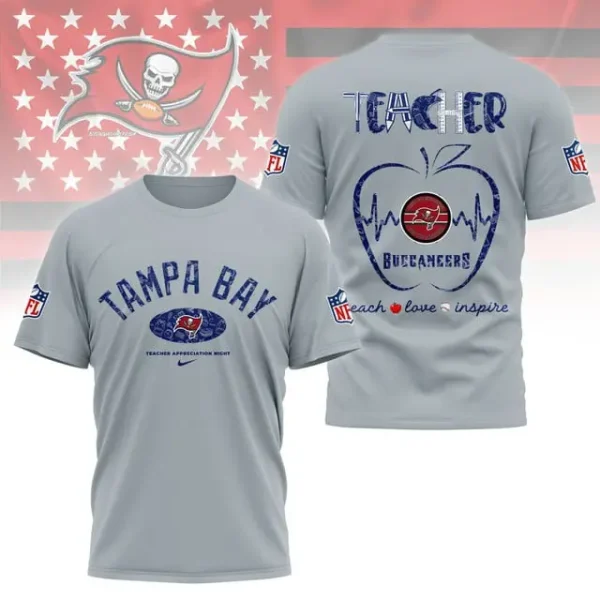 Tampa Bay Buccaneers Peach Love Inspired Tshirt - Image 2