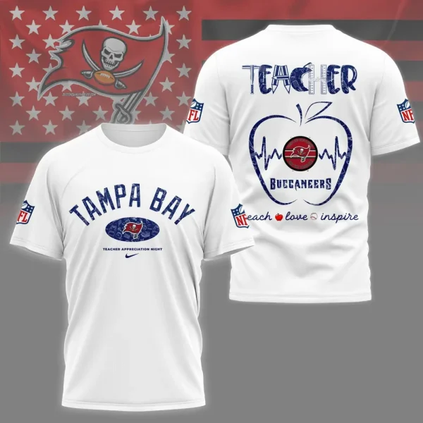 Tampa Bay Buccaneers Peach Love Inspired Tshirt - Image 5