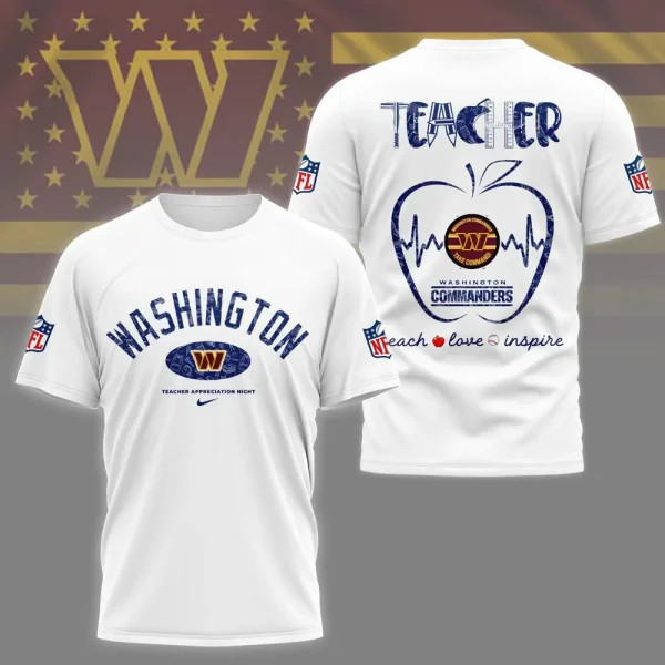 Washington Commanders Peach Love Inspired Tshirt - Image 4