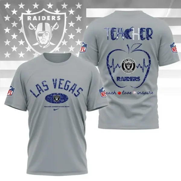Las Vegas Raiders Peach Love Inspired Tshirt
