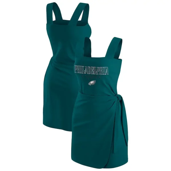 Philadelphia Eagles Women's Wrap Dress