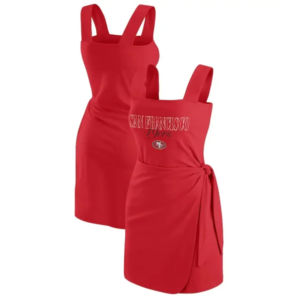 San Francisco 49ers Women's Wrap Dress