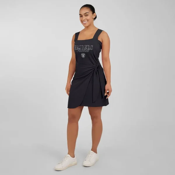 Las Vegas Raiders Women's Wrap Dress - Image 2