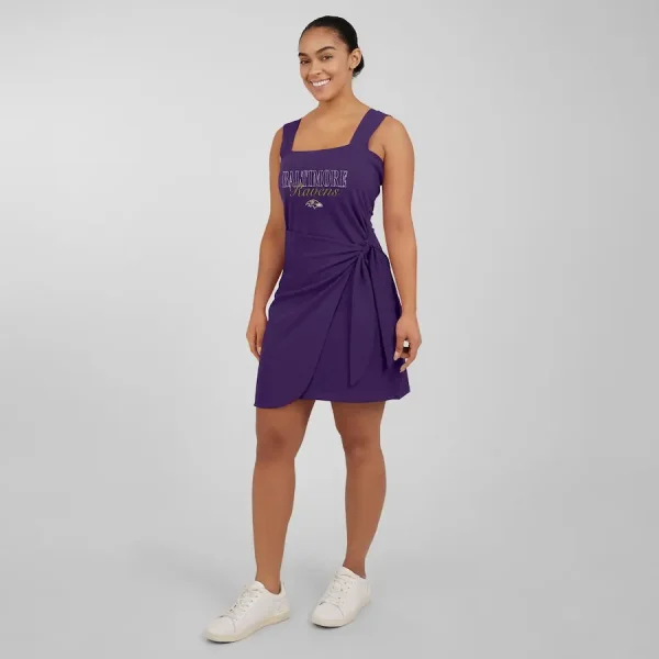 Baltimore Ravens Women's Wrap Dress - Image 2