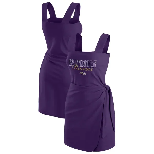 Baltimore Ravens Women's Wrap Dress