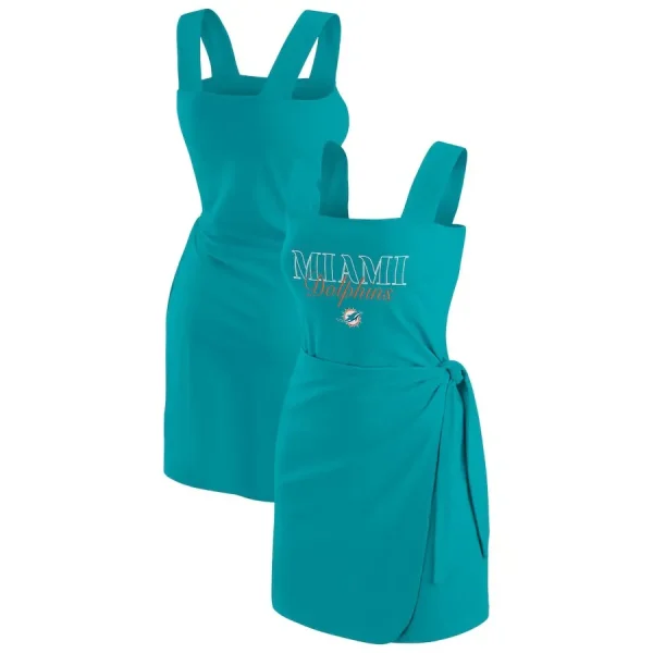 Miami Dolphins Women's Wrap Dress