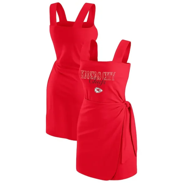 Kansas City Chiefs Women's Wrap Dress