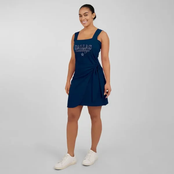 Dallas Cowboys Women's Wrap Dress - Image 2