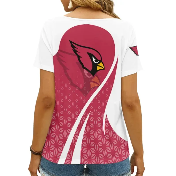 Arizona Cardinals Summer New Women's Short Sleeve T-shirt 3D Trending 2025 AGCWTS898 - Image 2