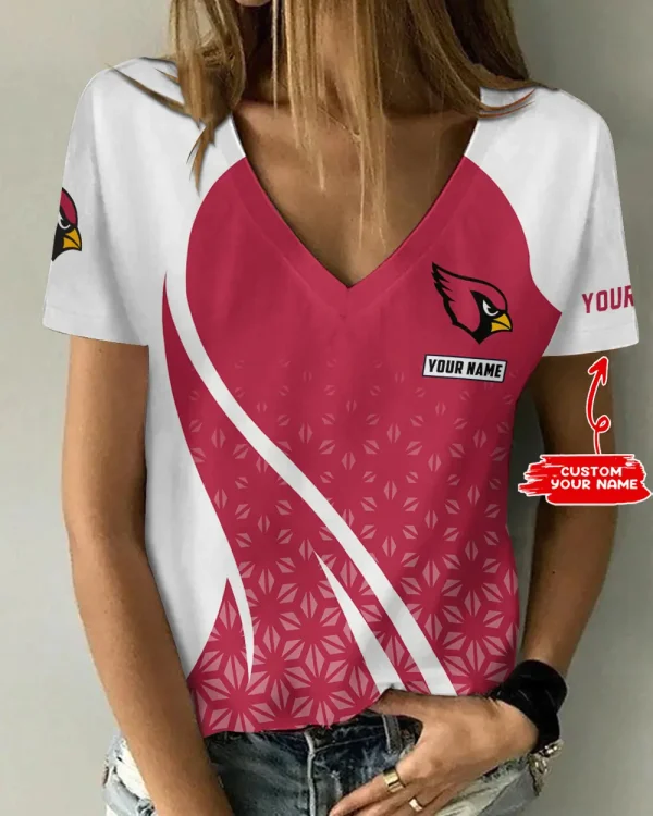 Arizona Cardinals Summer New Women's Short Sleeve T-shirt 3D Trending 2025 AGCWTS898