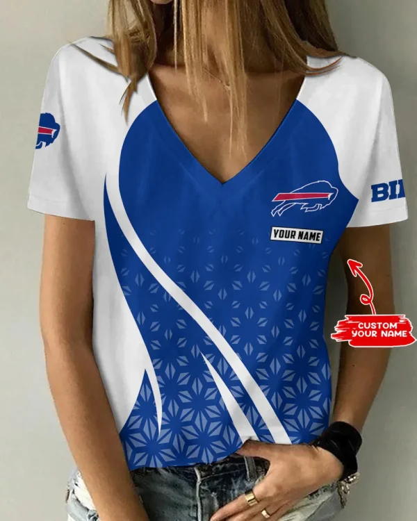 Buffalo Bills Summer New Women's Short Sleeve T-shirt 3D Trending 2025 AGCWTS901