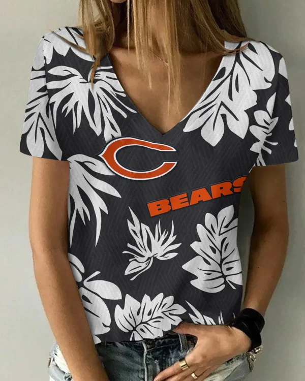 Chicago Bears Summer New Women's Short Sleeve T-shirt 3D Trending 2025 AGCWTS935