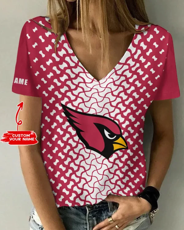Arizona Cardinals Summer New Women's Short Sleeve T-shirt 3D Trending 2025 AGCWTS936